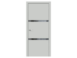Браво-2.55.П Grey Matt / Mirox Grey: 066-0309